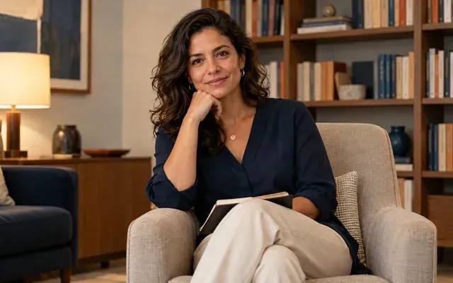 Livros de psicanálise sobre a mesa de estudos