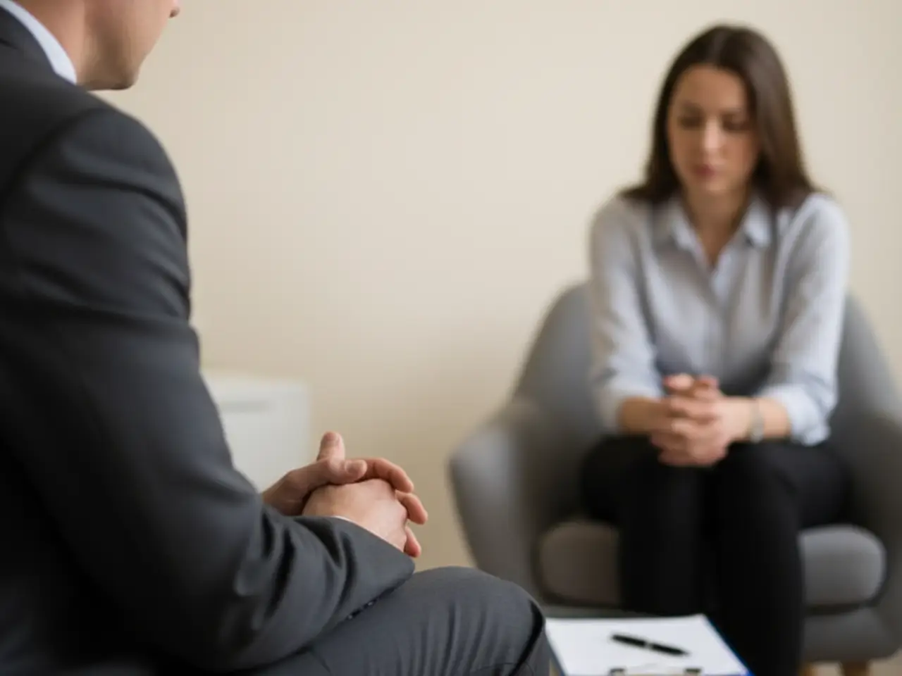 Psiquiatras em Campinas em consulta clínica, ambiente profissional para avaliação e acompanhamento em saúde mental na NUAMCE