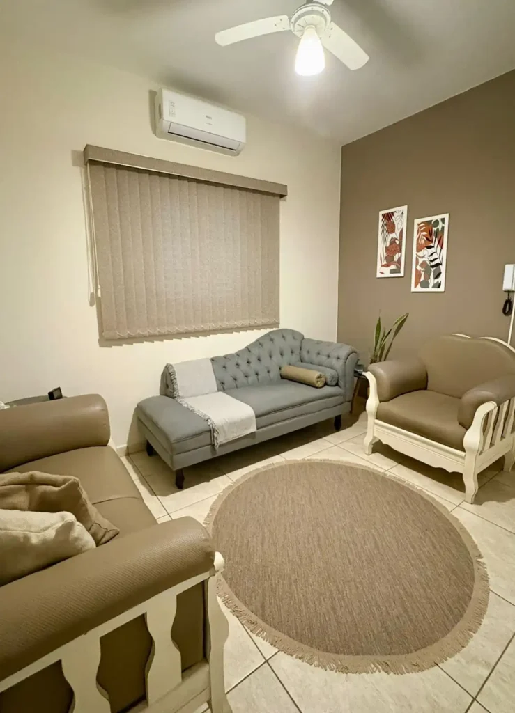 Sala de atendimento em psicanalise em Campinas