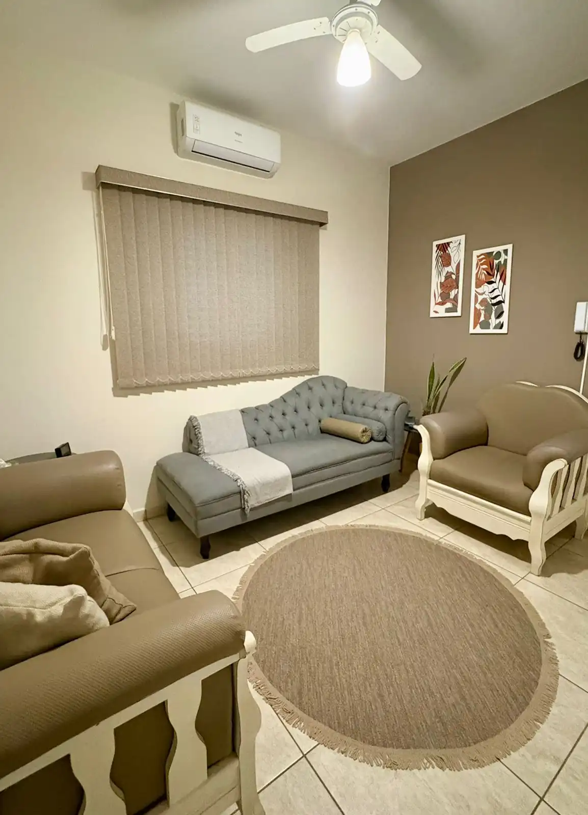 Sala de atendimento em psicanalise em Campinas