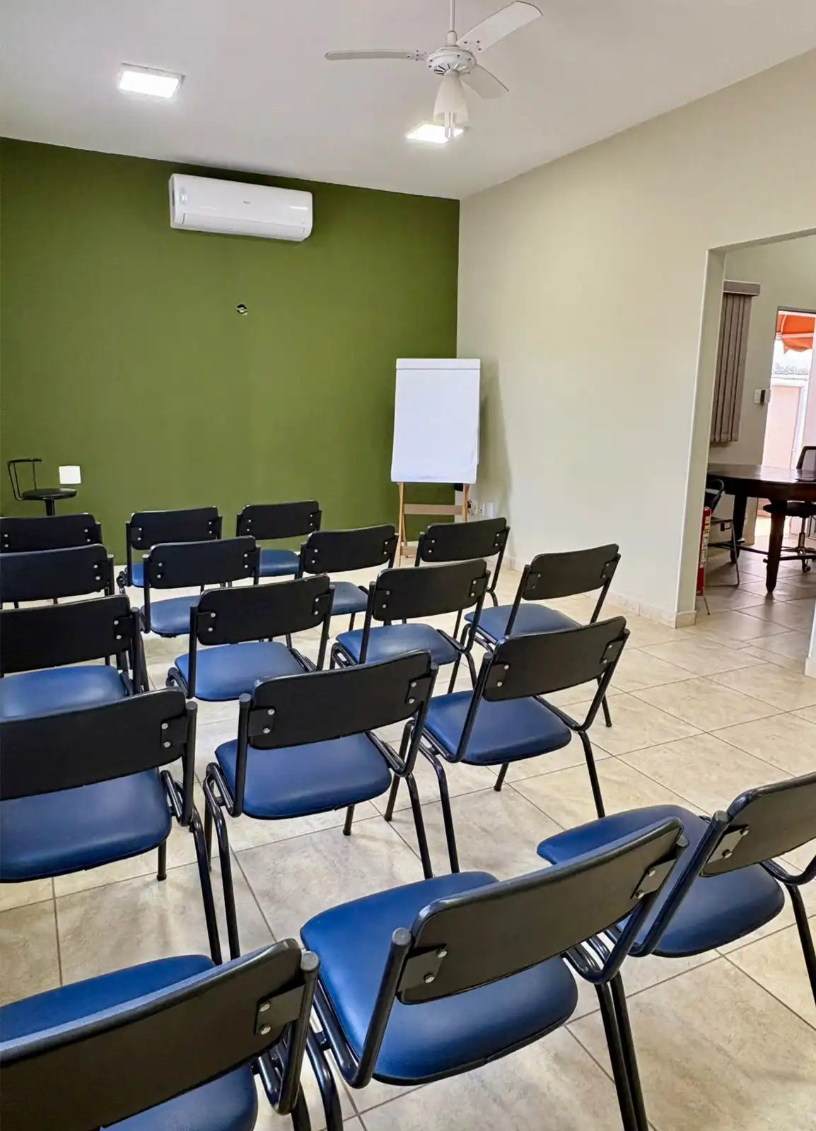 Sala para palestras sobre autismo em Campinas